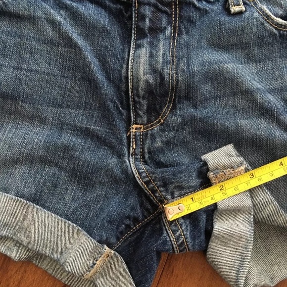Paige Jimmy Jimmy Denim Shorts 27 Medium Beth Wash - Picture 4 of 8